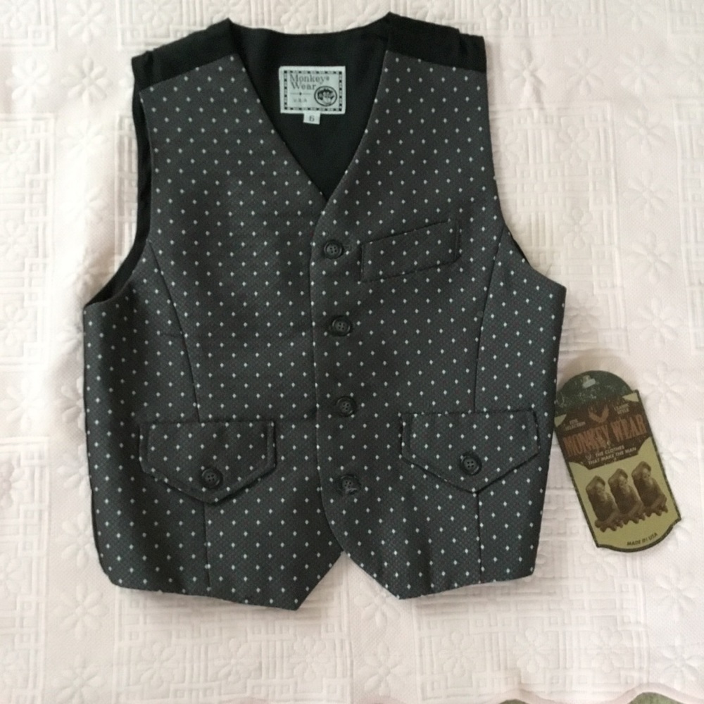 Monkey Wear Boys Vest